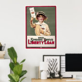 WWIウォー・ボンド・ドライブ ポスター (ホームオフィス)