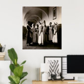 WWIドイツ語ナース ポスター (ホームオフィス)