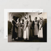 WWIドイツ語ナース ポストカード (正面/裏面)