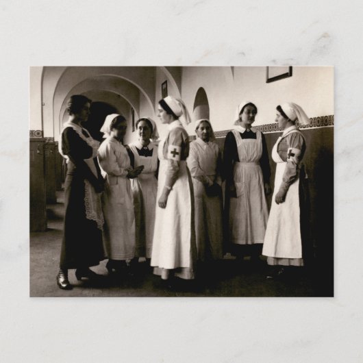 WWIドイツ語ナース ポストカード (正面)