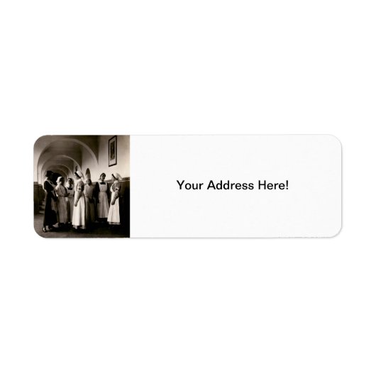 WWIドイツ語ナース ラベル (正面)