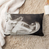 WWIナース編み物セーター ランバークッション (ブランケット)