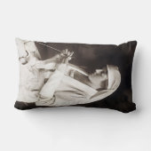 WWIナース編み物セーター ランバークッション (裏面)