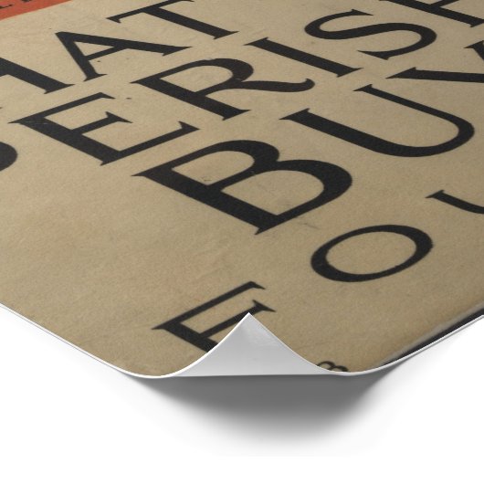 WWIリバティ債 ポスター (角)