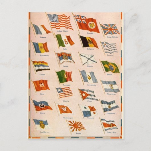 WWI同盟国 ポストカード (正面)