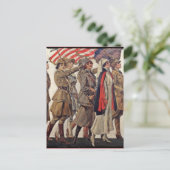 WWI女性看護採用担当者 ポストカード (スタンド正面)