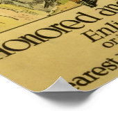 WWI American recruiting poster ポスター (角)