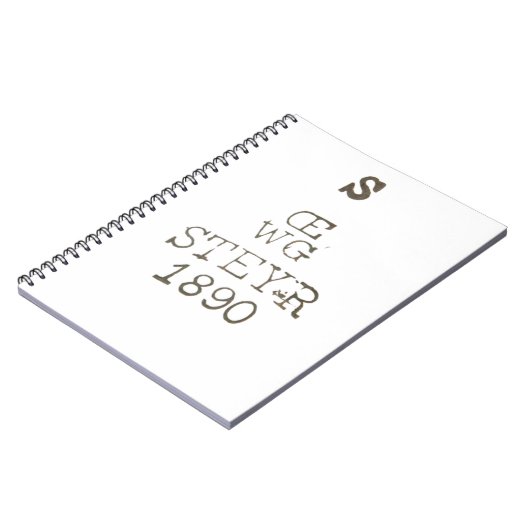 WWI German Austria Gewehr Steyr  ノートブック (左側)