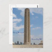 WWI Liberty Memorial # 1 ポストカード (正面/裏面)