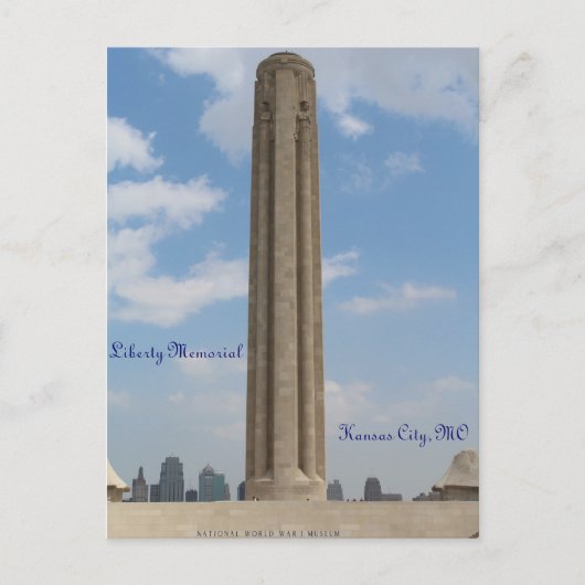 WWI Liberty Memorial # 1 ポストカード (正面)