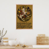 WWI Propaganda Poster Imperial Austria Hungary War ポスター (キッチン)
