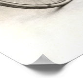 WWI US Doughboy and his Bike in France ポスター (角)