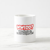 WWIDD...インテリア・デザイナは何を？ コーヒーマグカップ (中央)
