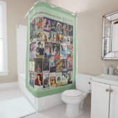 WWIIの募集ポスター シャワーカーテン (インサイチュ)