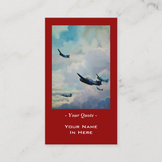 WWIIの報復者 名刺 (正面)