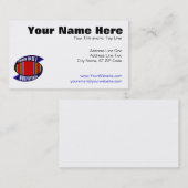 WWIIの獣医 名刺 (正面/裏面)