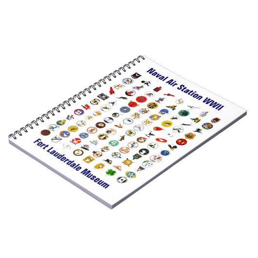 WWIIの記章 ノートブック (左側)