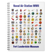 WWIIの記章 ノートブック (正面)