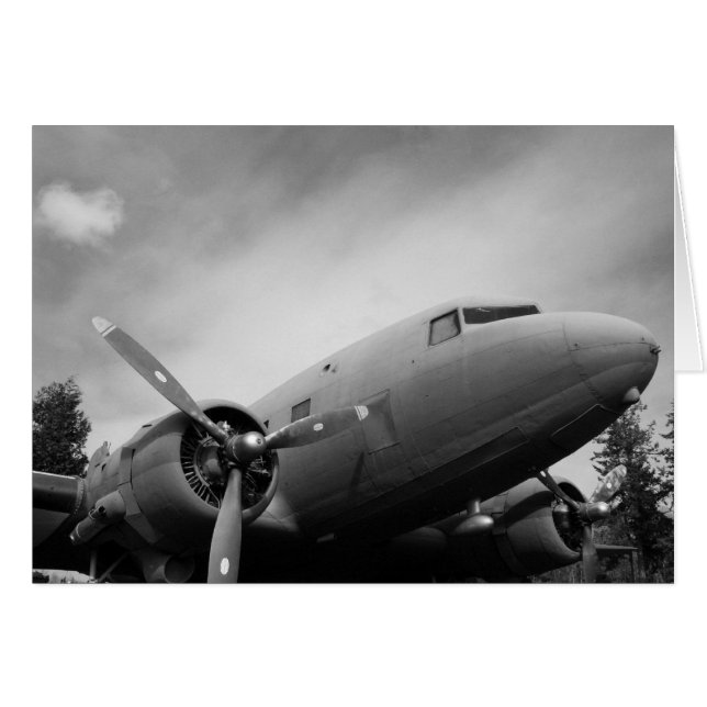 WWIIの飛行機 (正面横)