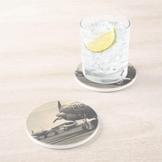 WWIIの飛行機 コースター (側面)