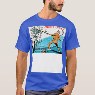 WWIIアメリカズプレイボーイFDR Tシャツ