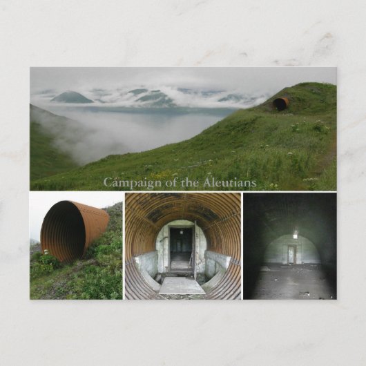 WWIIアンダーグラウンドバンカーアットフォートスワツカ ポストカード (正面)