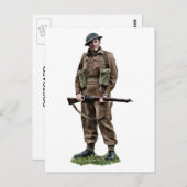 WWIIイギリスの「トミーのはがき」 ポストカード (正面/裏面)