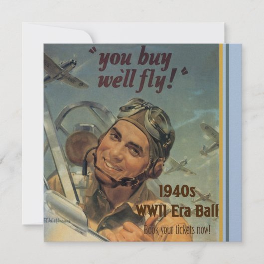 WWIIエラ招待状 (正面)