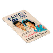 WWIIカデットナース磁石 マグネット (右側)