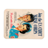 WWIIカデットナース磁石 マグネット (横)