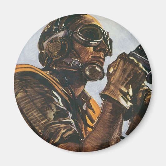 WWIIガン マグネット (正面)