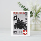 WWIIスイスリコンバイク ポストカード (スタンド正面)
