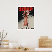 WWIIスクラップメタル – ヴィンテージ愛国主義 ポスター (キッチン)