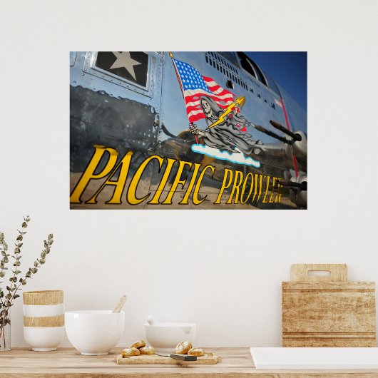 WWIIノーズ・アート ポスター (キッチン)