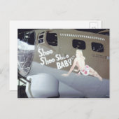 WWIIノーズ・アート ポストカード (正面/裏面)