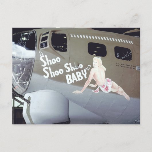 WWIIノーズ・アート ポストカード (正面)