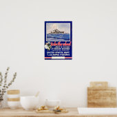 WWIIハンドルを握る ポスター (キッチン)