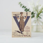 WWIIプロパガンダポスタープリント付きポストカード ポストカード (スタンド正面)