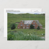 WWIIラジオ局，オランダ港， AK ポストカード (正面/裏面)