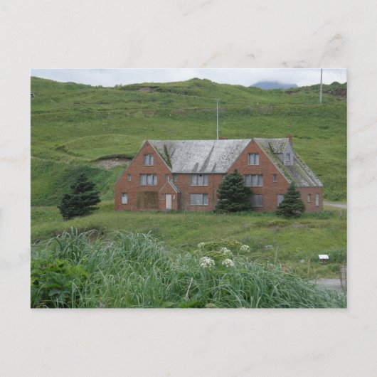 WWIIラジオ局，オランダ港， AK ポストカード (正面)