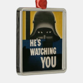 WWIIヴィンテージポスターオーナメント メタルオーナメント (右)