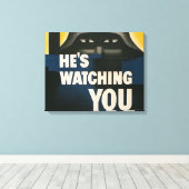 WWIIヴィンテージポスターキャンバスプリント キャンバスプリント (インサイチュ (ウッドフロア))