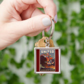 WWIIヴィンテージポスターキーチェーン キーホルダー (手)