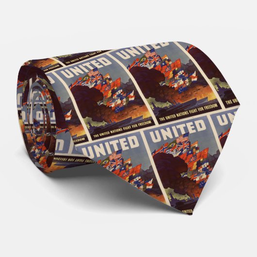 WWIIヴィンテージポスタータイ ネクタイ (ロール)