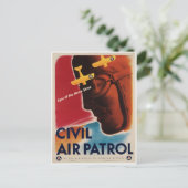 WWIIヴィンテージポスター ポストカード (スタンド正面)