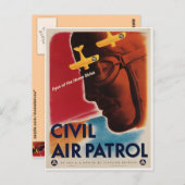 WWIIヴィンテージポスター ポストカード (正面/裏面)