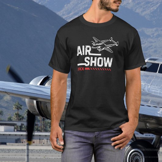 WWIIヴィンテージ飛行機放送軍隊カスタム Tシャツ