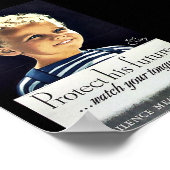 Wwii不注意19 ポスター (角)