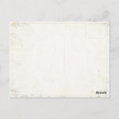 WWII付きロシアのはがきプロパガンダプリント ポストカード (裏面)