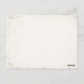 WWII付きロシアのはがきプロパガンダプリント ポストカード (裏面)